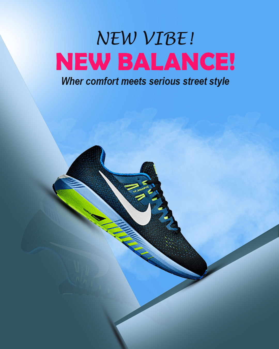 Nike Blue Shoes